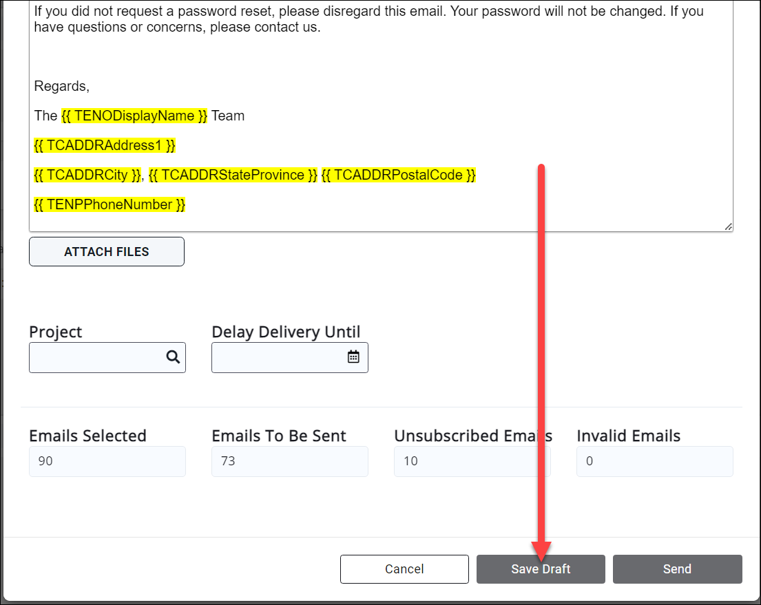 Email Drafts - GrowthZone Email Drafts - GrowthZone