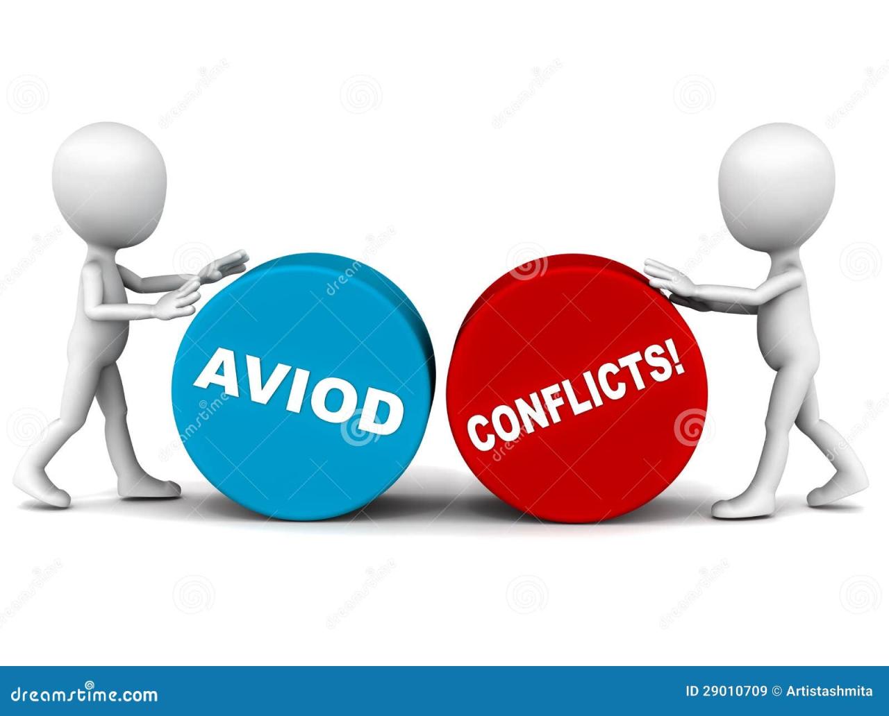 Avoid Conflict Avoid Conflict