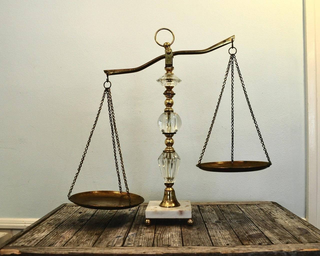 Vintage Balance Scale Scales of Justice