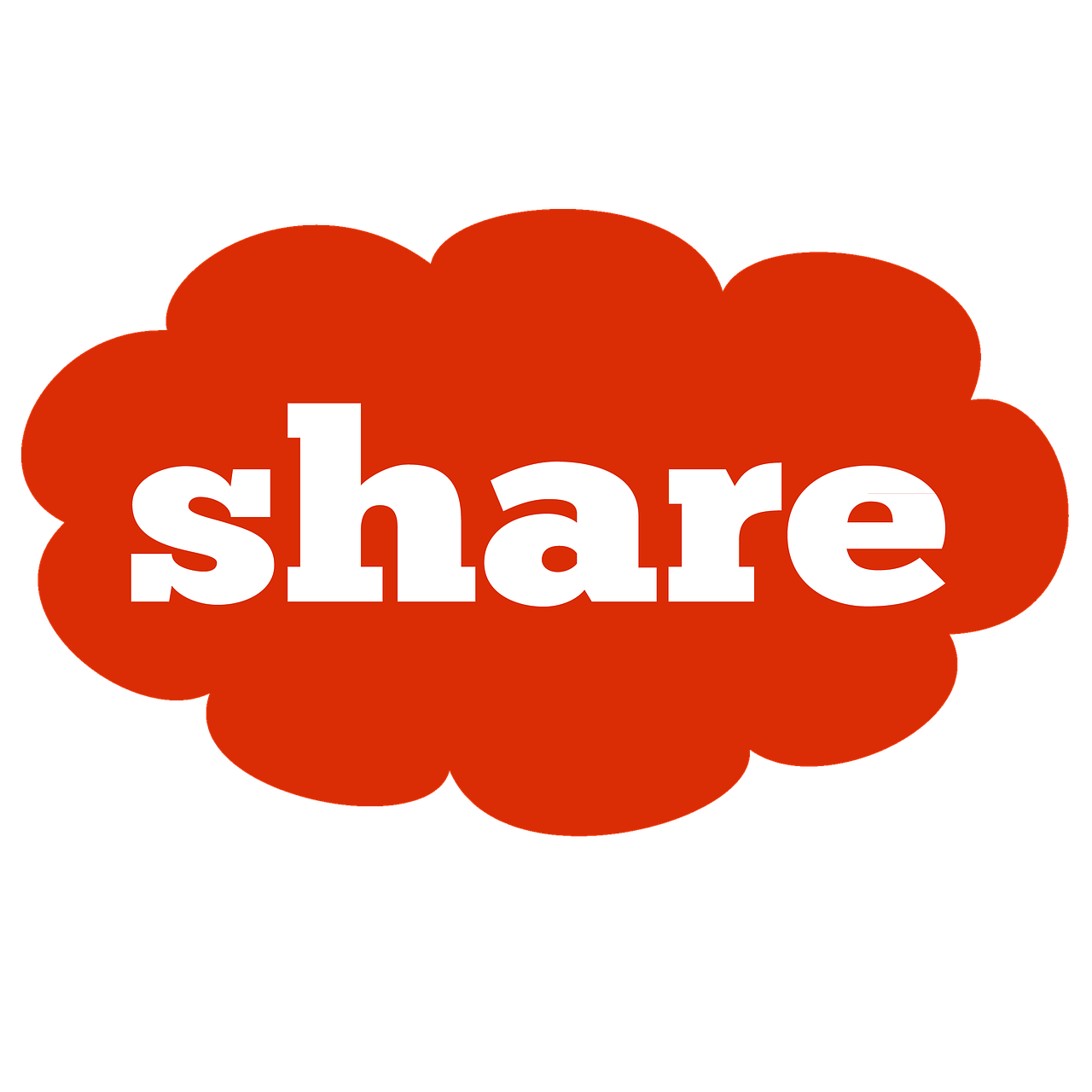 Share Key Shows Sharing Webpage Or Picture Online Royalty-Free Stock ...