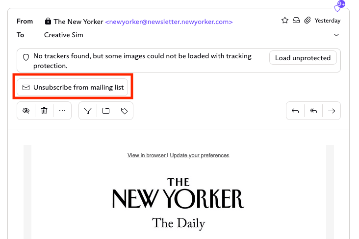 How to unsubscribe from emails and newsletters? | Sendsteps
