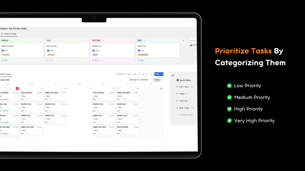 STEP 3: How to pick your top 3 priorities in life, that no matter what ...